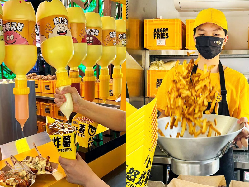 加盟愤怒炸薯条品牌有哪些扶持？